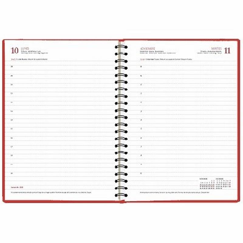 AGENDA ANUAL MYRGA 2026 ESPIRAL DUEÑAS 24 X...