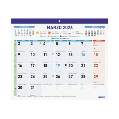 CALENDARIO FALDILLA ANUAL FINOCAM F43 PARA ESCRIBIR...