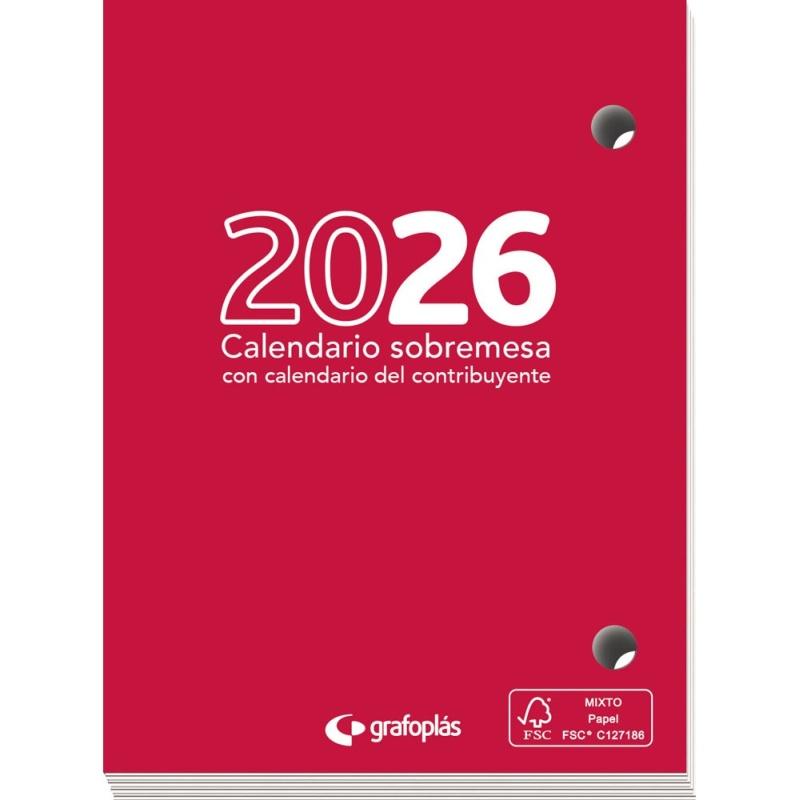 TACO CALENDARIO GRAFOPLAS BUFETE 2026...