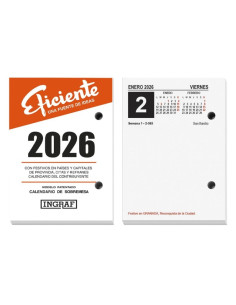 TACO CALENDARIO EFICIENTE BUFETE 2026 (355411) - TACO CALENDARIO EFICIENTE