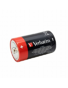 PILA VERBATIM ALCALINA D LR20 BLISTER 2 UNIDADES (49923) - PILAS ALCALINA LR20 VERBATIM
