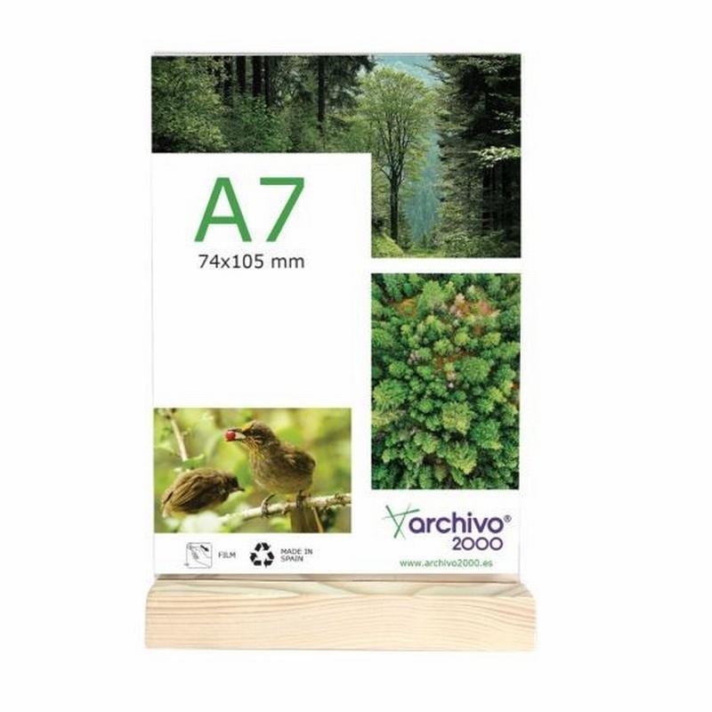 EXPOSITOR SOBREMESA ARCHIVO 2000 EN FORMA DE T...