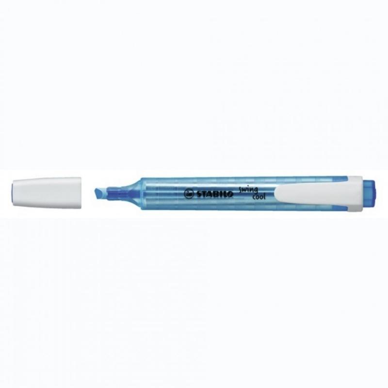 MARCADOR FLUORESCENTE STABILO SWING COOL AZUL...