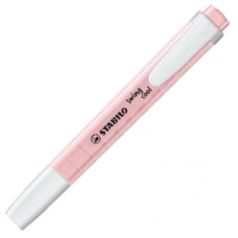 MARCADOR FLUORESCENTE STABILO SWING COOL ROSA...