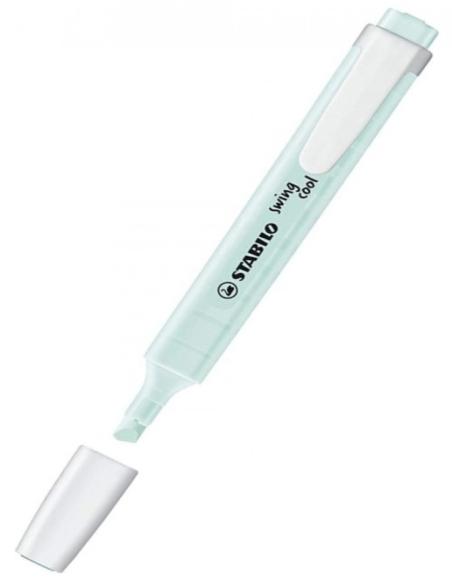 MARCADOR FLUORESCENTE STABILO SWING COOL AZUL TURQUESA (275/113) - MARC.SWING COOL AZ.TURQUESA 275/113