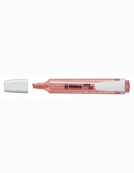 MARCADOR FLUORESCENTE STABILO SWING COOL ROJO (275/40) - MARC.SWING COOL ROJO 275/40