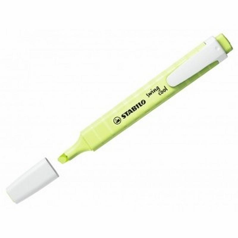 MARCADOR FLUORESCENTE STABILO SWING COOL VERDE...