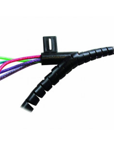ORGANIZADOR DE CABLES FELLOWES ZIP NEGRO (99439) - ORGANIZADOR DE CABLES