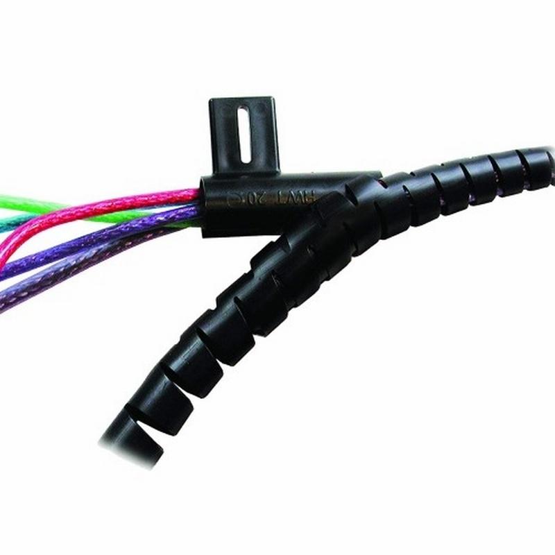 ORGANIZADOR DE CABLES FELLOWES ZIP NEGRO (99439) - ORGANIZADOR DE CABLES