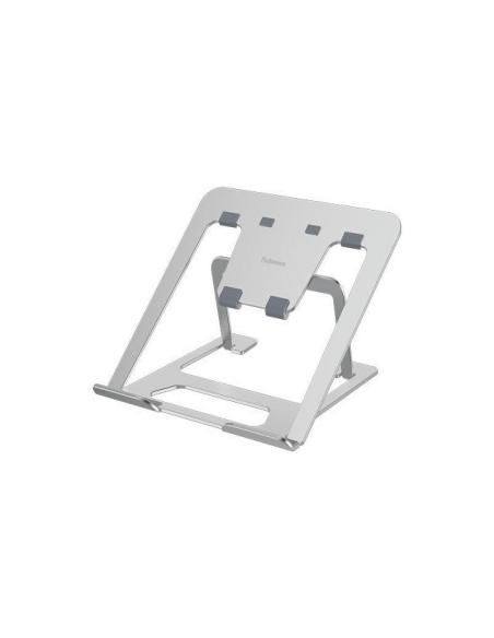 SOPORTE ELEVADOR FELLOWES ALUMIA PARA PORTATIL HASTA 15" AJUSTABLE 6 ANGULOS DIFERENTES 225X239X16 MM (100138867) (100138868)
