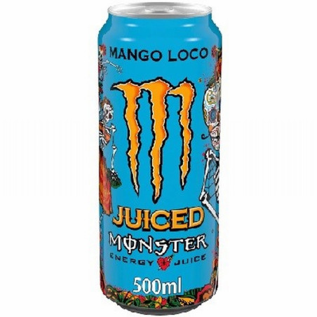 REFRESCO MONSTER JUICED MANGO LOCO LATA 500 ML (4210) - MONSTER JUICED MANGO LOCO 500ML