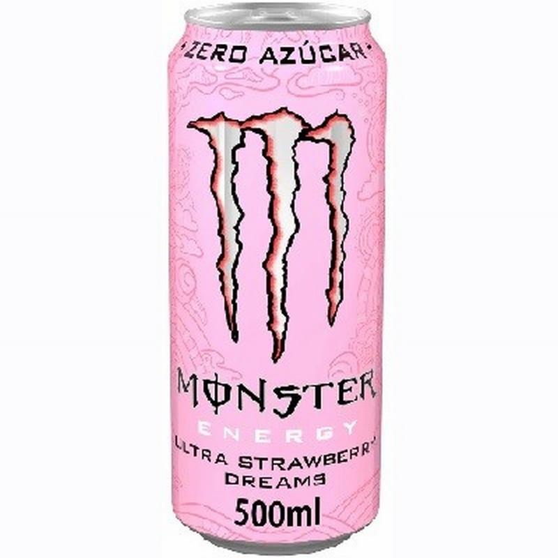 REFRESCO MONSTER ULTRA STAWBERRY LATA 500 ML...