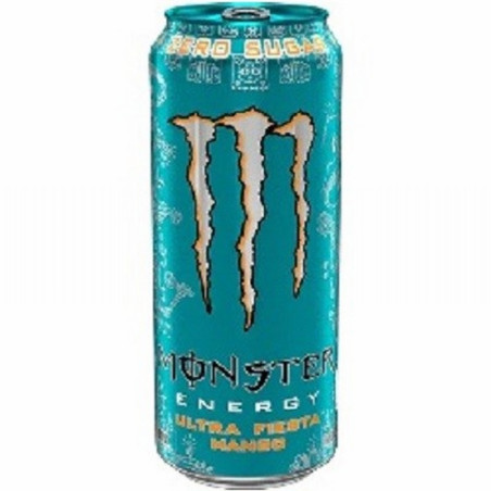 REFRESCO MONSTER ULTRA FIESTA MANGO LATA 500 ML (4439) - MONSTER ULTRA FIESTA MANGO 500ML