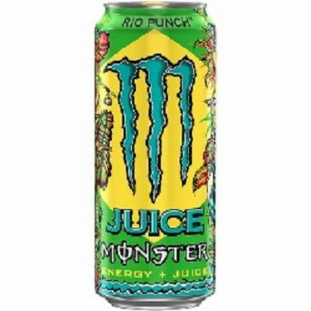 REFRESCO MONSTER JUICED RIO PUNCH LATA 500 ML (4495) - MONSTER JUICED RIO PUNCH 500ML