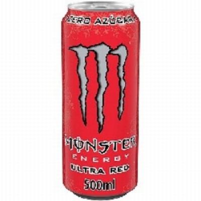 REFRESCO MONSTER ULTRA RED LATA 500 ML (4497) - MONSTER...