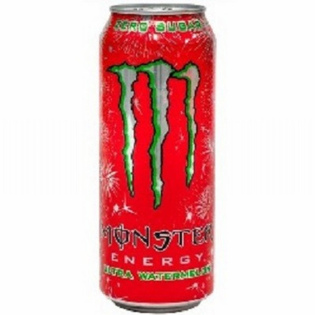 REFRESCO MONSTER ULTRA WATERMELON LATA 500 ML (4436) - MONSTER ULTRA WATERMELON 500ML