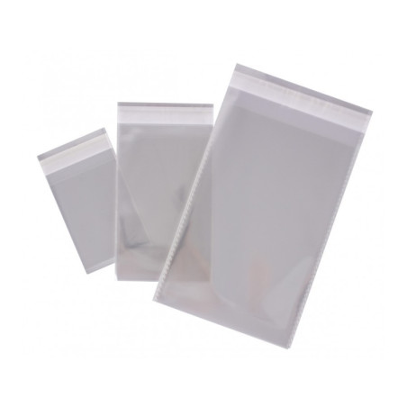 BOLSAS CELOFAN 250X330 MM PAQUETE 100 UNIDADES (16222) - BOLSA AUTOADH.CELOFAN 25*33 PQ100