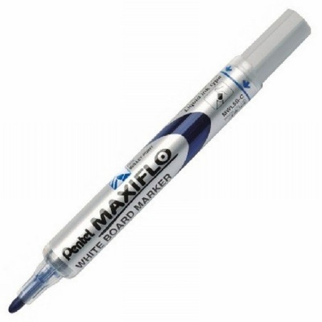 ROTULADOR PENTEL MAXIFLO PUNTA MEDIA PARA PIZARRA BLANCA COLOR AZUL (MWL5S-PENTEL-C) - ROT.PIZARRA BLANCA MAXIFLO PUNTA F AZ