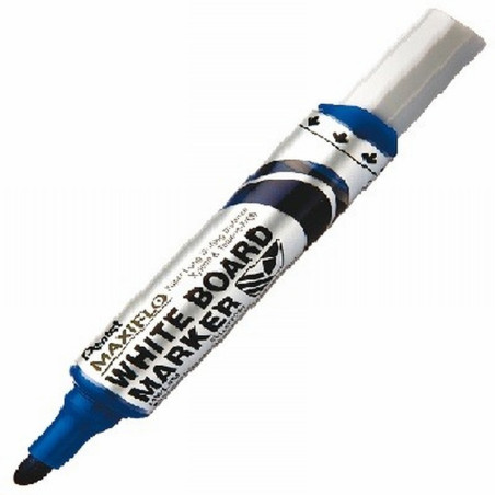 ROTULADOR PENTEL MAXIFLO PUNTA GRUESA PARA PIZARRA BLANCA COLOR AZUL (MWL5M-PENTEL-C) - ROT.PIZ.BL MAXIFLO AZ.PUNTA M