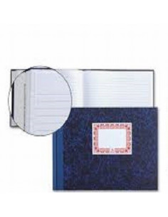 LIBRO DOHE CARTONE FOLIO 100 HOJAS RAYADO (09950) - LIB.CARTONE F.NAT.HN. RAYADO AZUL 2