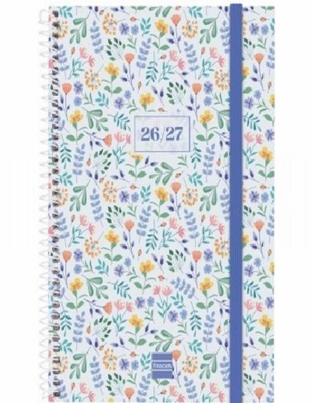 AGENDA ESCOLAR 26-27 FINOCAM SECUNDARIA POLIPROPILENO 1/4 (15x21 CMS) SEMANA VISTA CURSO 2026-2027 (634204027) (634204927)