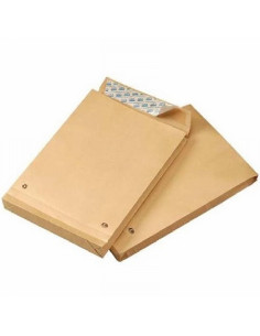 BOLSA SAM 280x365 KRAFT TIRA SILICONA FUELLE 3 CENTIMETOS (KF-280-30) - BOL.ADH.KF.280*365 FUELLE 3CM