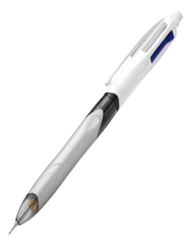 BOLIGRAFO BIC MULTIFUNCION PLASTICO AZUL/NEGRO/ROJO/PORTAMINAS 0,7 MM (942104) - BOLI.BIC 3COLORES+PORTAMINAS