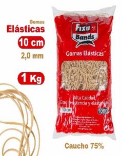 GOMAS ELASTICAS APLI BOLSA 1 KG. 2MM.x 10 CM. (12865) - GOMA ELA.2MM*100MM 1KG. 2