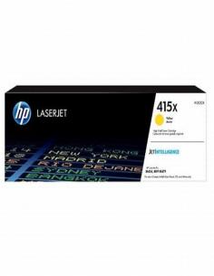 TONER ORIGINAL HP 415X AMARILLO PARA HP LASERJET PRO M454 / M479 6000 PAGINAS (W2032X) - TONER HP 415X LJ CL.PRO M479 W2032X AM.