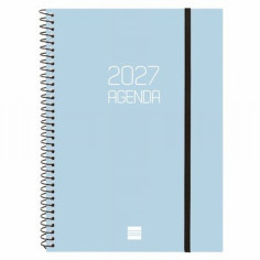 AGENDA ANUAL FINOCAM 2027 ESPIRAL OPAQUE E10 DIA PAGINA 155x212 MM. (742911527) (742911027) (742912027) (742912527) (742916027)
