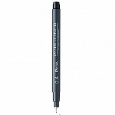 ROTULADOR CALIBRADO PENTEL 0.4 POINTLINER NEGRO (S20P 0.4) - ROT.CALIBRADO 0.4 NG