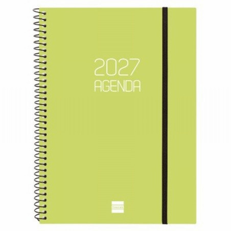 AGENDA ANUAL FINOCAM 2027 ESPIRAL OPAQUE E10 DIA PAGINA 155x212 MM. (742911527) (742911027) (742912027) (742912527) (742916027)