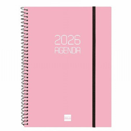 AGENDA ANUAL FINOCAM 2027 ESPIRAL OPAQUE E10 SEMANA VISTA VERTICAL 155x212 MM (742771027) (742776027)