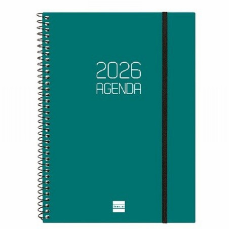 AGENDA ANUAL FINOCAM 2027 ESPIRAL OPAQUE E10 SEMANA VISTA VERTICAL 155x212 MM (742771027) (742776027)