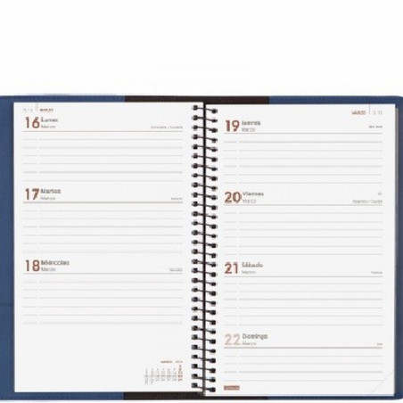 AGENDA ANUAL FINOCAM 2027 DUOBAND BLOC DE NOTAS SEMANA VISTA VERTICAL 117x181 MM. (381201027) (381206027)