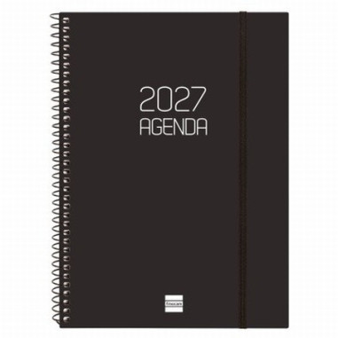 AGENDA ANUAL FINOCAM 2026 ESPIRAL OPAQUE E10 SEMANA VISTA HORIZONTAL 155x212 MM (742761027) (742761527) (742762527) (742762027)
