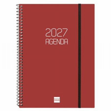 AGENDA ANUAL FINOCAM 2026 ESPIRAL OPAQUE E10 SEMANA VISTA HORIZONTAL 155x212 MM (742761027) (742761527) (742762527) (742762027)