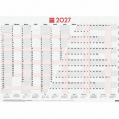POSTER PLANIFICADOR FINOCAM 2027 MIXTO 680x485 MM (780360027) - PLANNING ANUAL MURAL 68*48.5 REF.78036