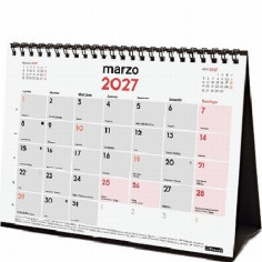 CALENDARIO ANUAL FINOCAM 2027 SOBREMESA PARA ESCRIBIR S 21x15 CMS. (780100027) - CALENDARIO SOBREMESA S 21*15 ESCRIBIR