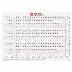 POSTER PLANIFICADOR FINOCAM 2027 MIXTO 680x485 MM (780360027) - PLANNING ANUAL MURAL 68*48.5 REF.78036 2