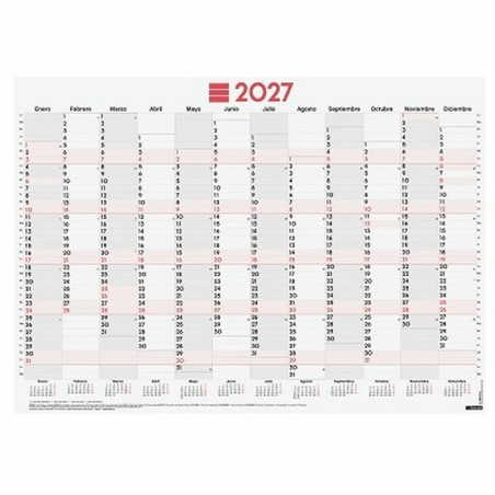 POSTER PLANIFICADOR FINOCAM 2027 MIXTO 680x485 MM (780360027) - PLANNING ANUAL MURAL 68*48.5 REF.78036