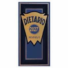 DIETARIO MYRGA 2027 2/3 15X31,5 CMS. (2101) - DIETARIO 148*310 MYRGA 2/3 ALARG 2