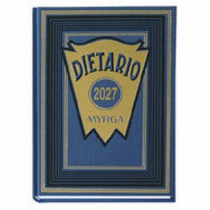 DIETARIO MYRGA 2027 CUARTO 15X21,5 CMS (2111) - DIETARIO 148*210 MYRGA 1/4
