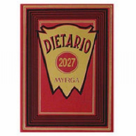 DIETARIO MYRGA 2027 CUARTO 15X21,5 CMS (2111) - DIETARIO 148*210 MYRGA 1/4