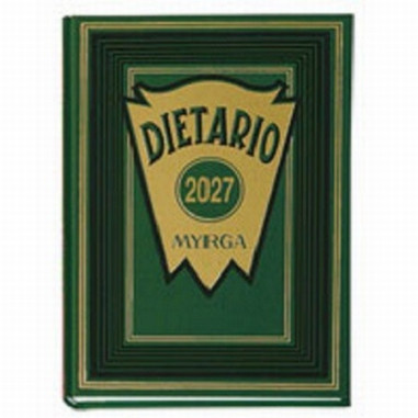 DIETARIO MYRGA 2027 CUARTO 15X21,5 CMS (2111) - DIETARIO 148*210 MYRGA 1/4