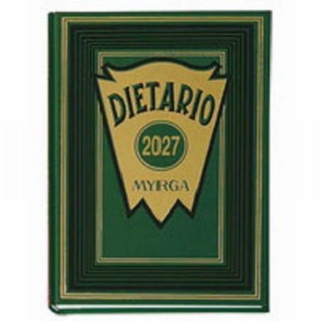 DIETARIO MYRGA 2027 CUARTO 15X21,5 CMS (2111) - DIETARIO 148*210 MYRGA 1/4