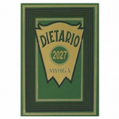 DIETARIO MYRGA 2027 OCTAVO 12,5X17,5 CMS (2115) - DIETARIO 120*170 MYRGA 1/8