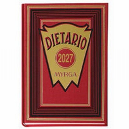 DIETARIO MYRGA 2027 OCTAVO 12,5X17,5 CMS (2115) - DIETARIO 120*170 MYRGA 1/8