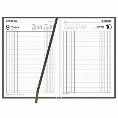 DIETARIO MYRGA 2027 OCTAVO 12,5X17,5 CMS (2115) - DIETARIO 120*170 MYRGA 1/8