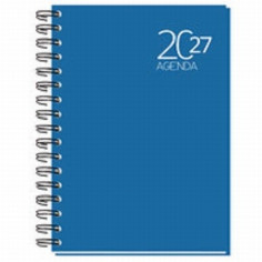 AGENDA ANUAL MYRGA 2027 ESPIRAL DUEÑAS 24 X 16,5 CM. SEMANA VISTA (3905) - AGEND.ESPIRAL 1/4 SV PP 17*24 2